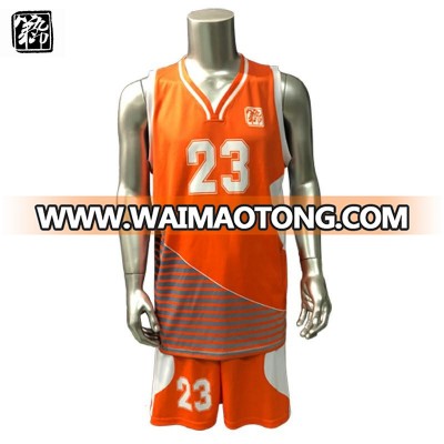 New design soft breathable quick dry custom team basketball uniform for men