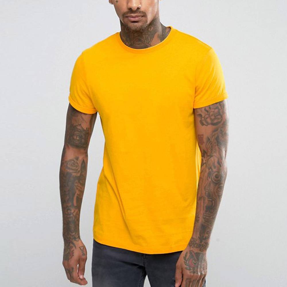 Latest Design Wholesale High Quality Pima Cotton 220g Slim Fit Shortsleeve Plain Custom T-shirt Men T Shirt